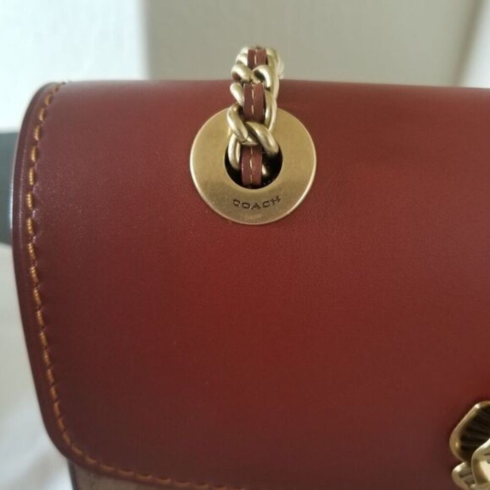 Coach Tea Rose Handbag - Picture 9 of 9